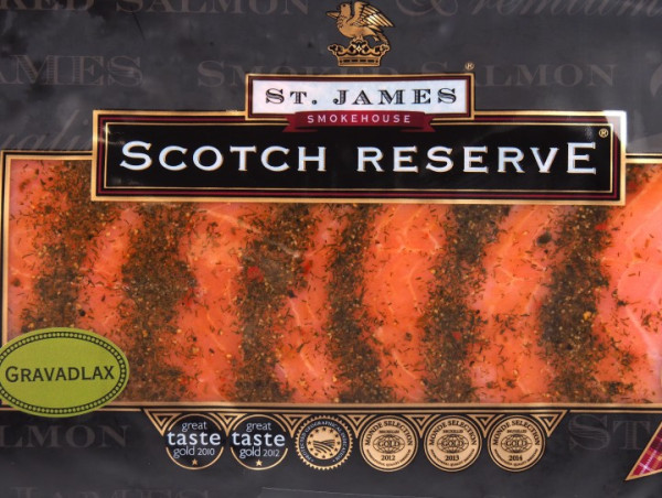 Gravadlachs St. James 500 g
