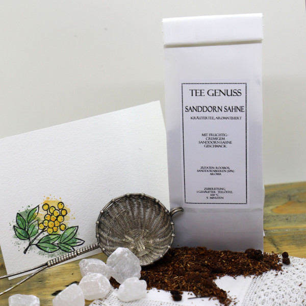 Rooibos Tee „SANDDORN SAHNE“