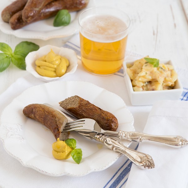 Wasserbüffel Bratwurst