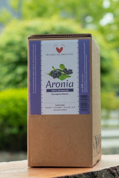 Aroniadirektsaft Bag in Box 3,00 l