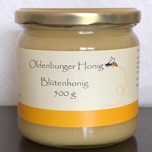 Oldenburger Raps Honig 500g