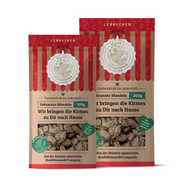 Lebkuchen Mandeln