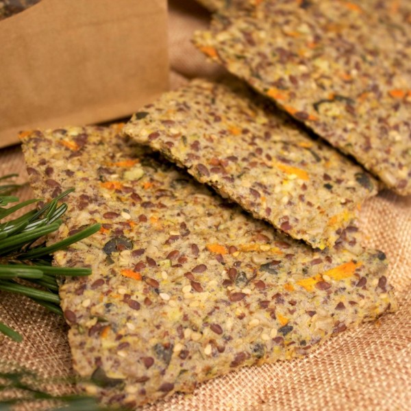 Rohkost-Knäckebrot "Körnerstulle", 110g | Vegan & glutenfrei