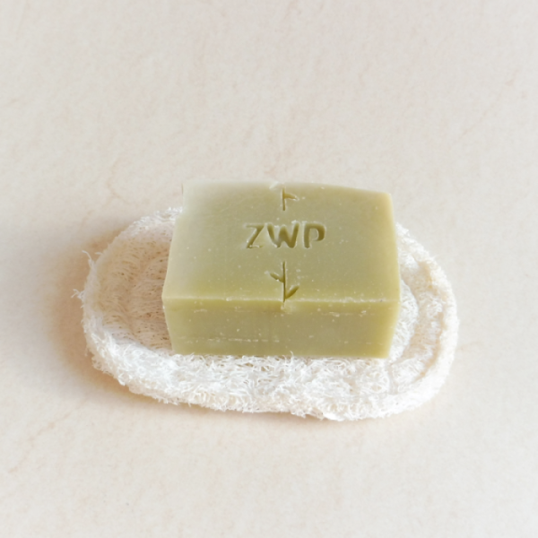 Seifenablage aus Luffa
