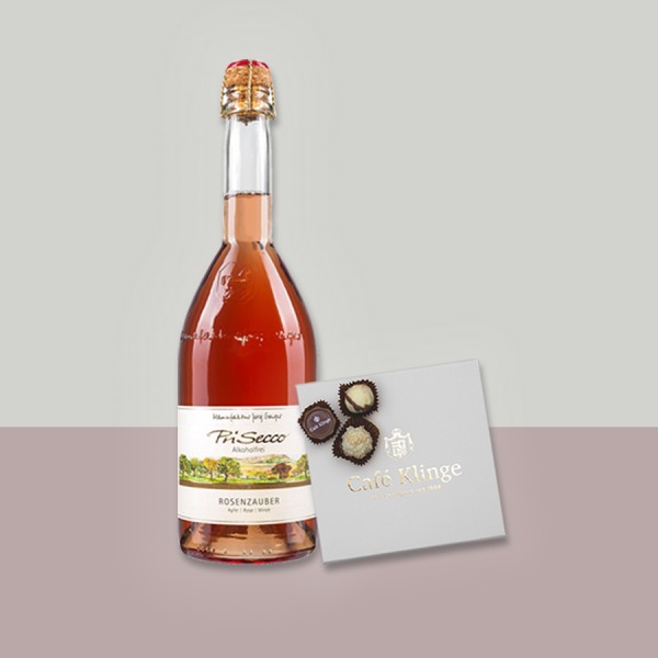 Geschenkset - Prisecco & Pralinen