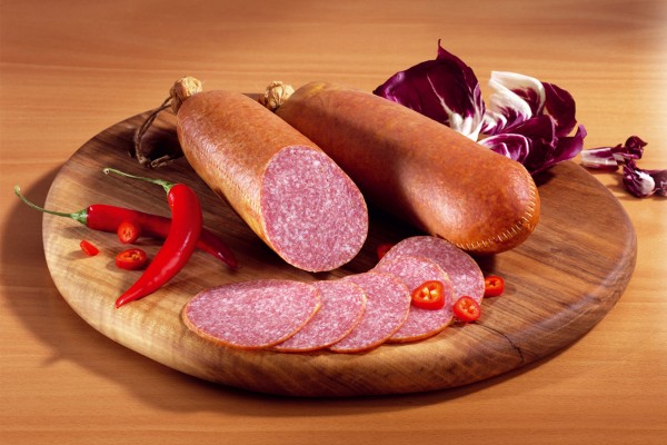 Ammerländer Schinkendielenmettwurst, Stück 450 g