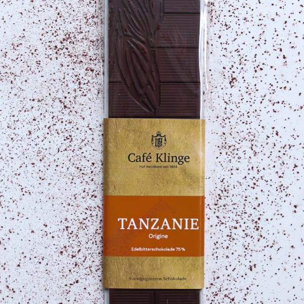 TANZANIE - Edelbitterschokolade 75%