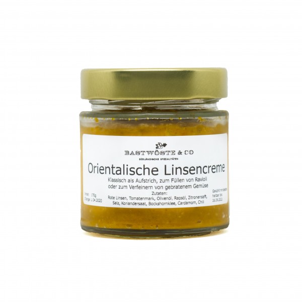Orientalische Linsencreme