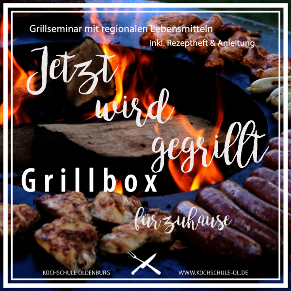Die GRILLBOX, der Grillkurs für zuhause!