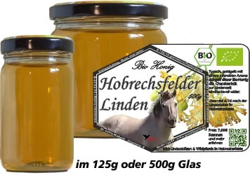 Bio-Honig Hobrechtsfelder Linden