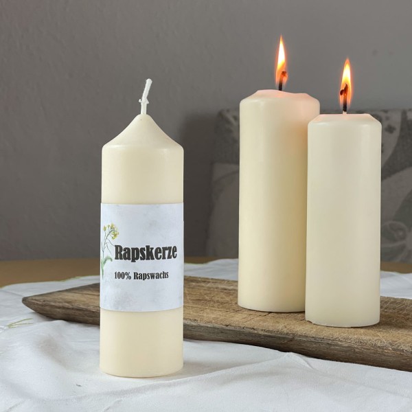 Rapskerze, klein