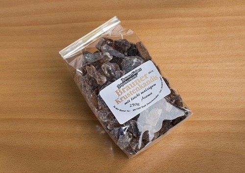 Krustenkandis braun, 250g Tüte