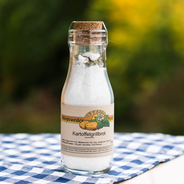 Backmischung im Glas