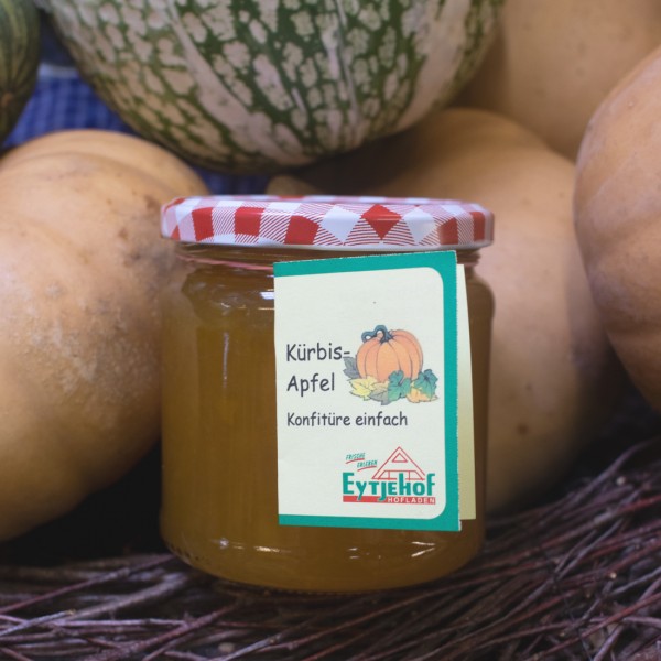 Kürbis-Apfel Konfitüre, einfach