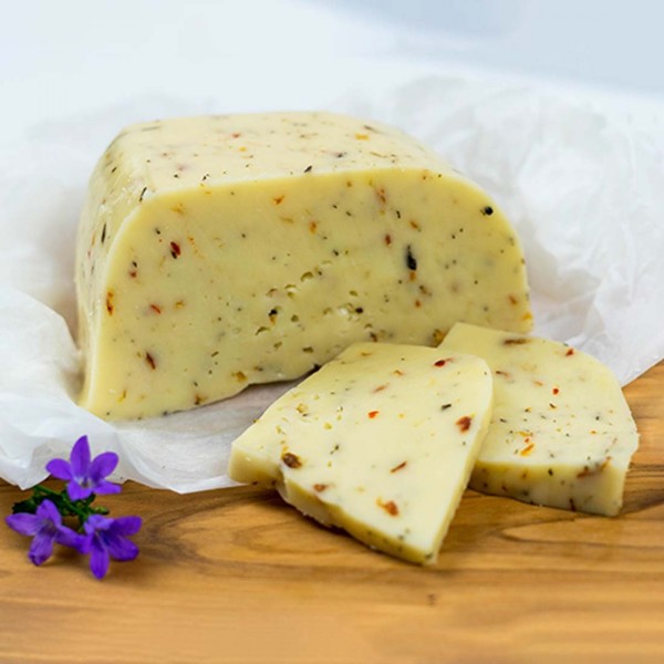 Bio-Hofkäse mit ital. Kräutern