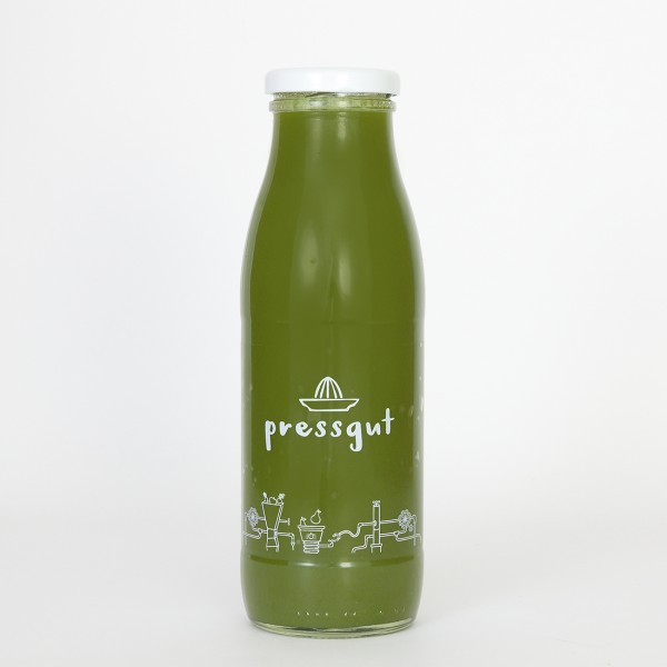 Kaltgepresster Saft Grün IV - Apfel, Ananas,Grünkohl, Minze
