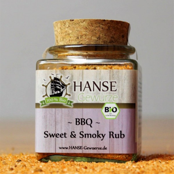 Gewürzmischung, BIO BBQ Sweet & Smoky Rub
