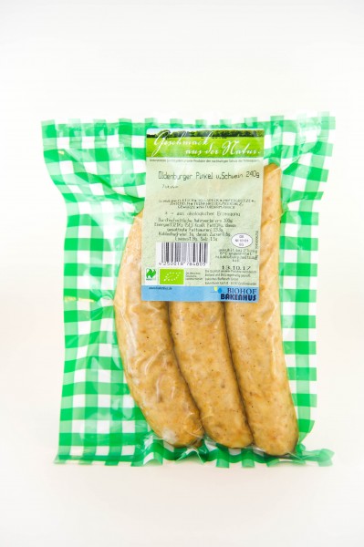 Bio Oldenburger Pinkelwurst