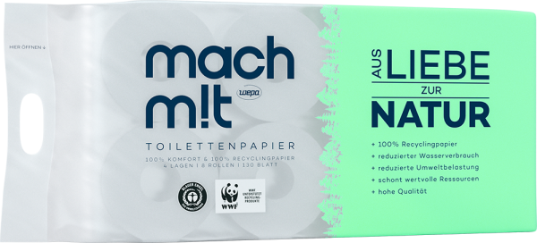 Mach Mit Toilettenpapier von Wepa