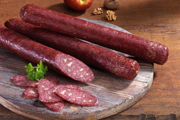Walnusssalami, ca. 380g