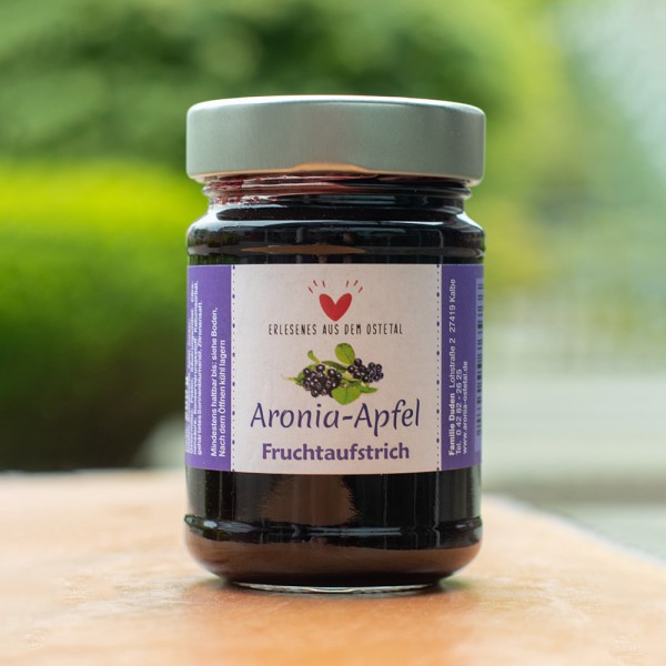 Fruchtaufstrich Aronia-Apfel