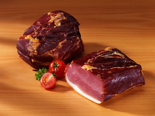 Geräucherter Schinkenspeck, 550g