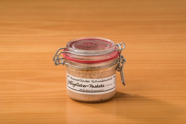 Geflügelleber-Pastete mit Portwein im 180g-Bügelglas