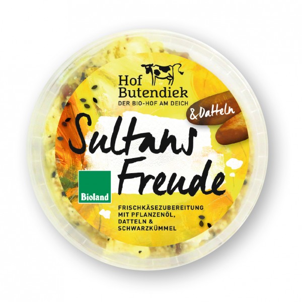 Frischkäse „Sultans Freude“ mit Datteln