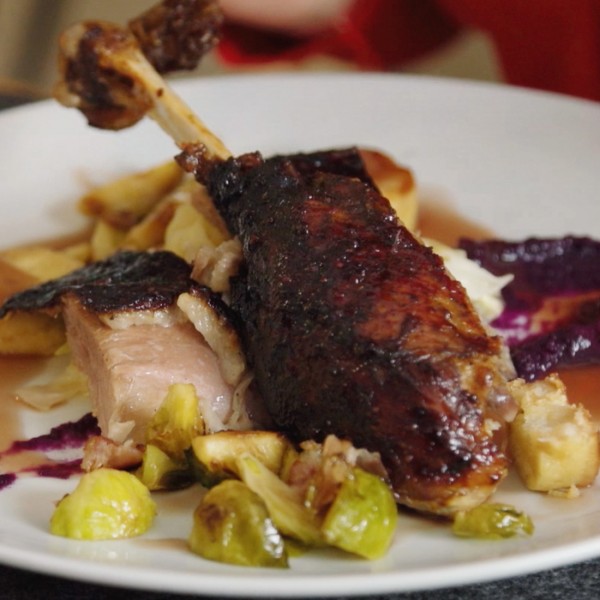 Weihnachtskochbox Nr 1 - Gans sous vide & Johannisbeer Jus