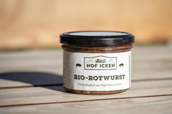Hausmacher Bio Rotwurst im Glas