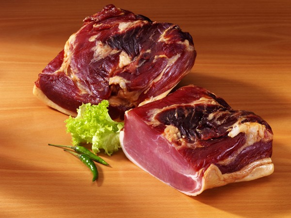 Luftgetrockneter Schinkenspeck, ca. 600g
