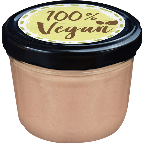 Veganer Brotaufstrich nach Art einer Leberwurst - Klassik