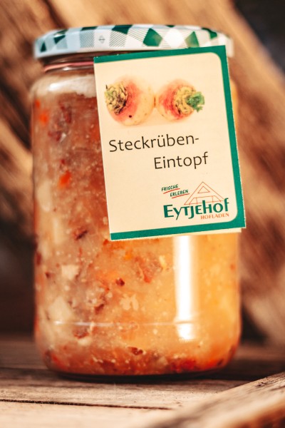 Steckrübeneintopf hofgemacht vom Eytjehof