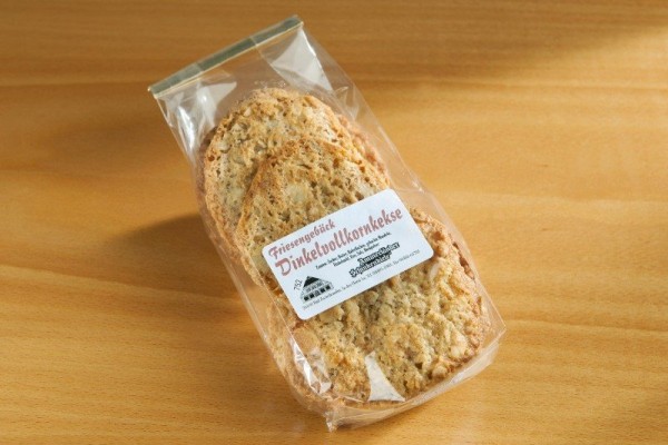 Dinkelvollkornkekse, 150g Packung