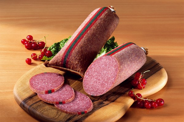 Kleine Sommermettwurst, Stück 350g
