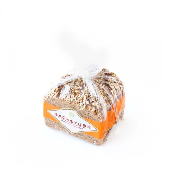 Loggerbrot geschnitten