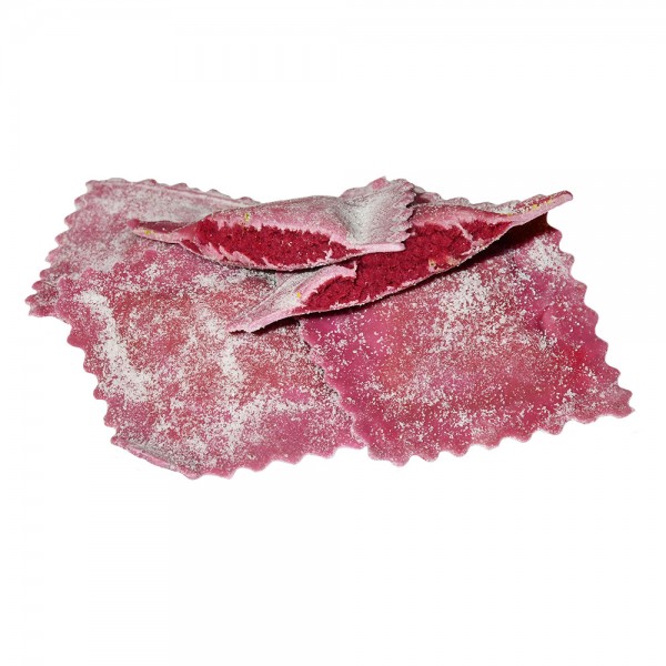 Rote Beete-Frischkäse Ravioli (frisch)