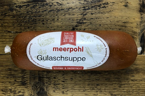 Gulaschsuppe 500g im Schlauch