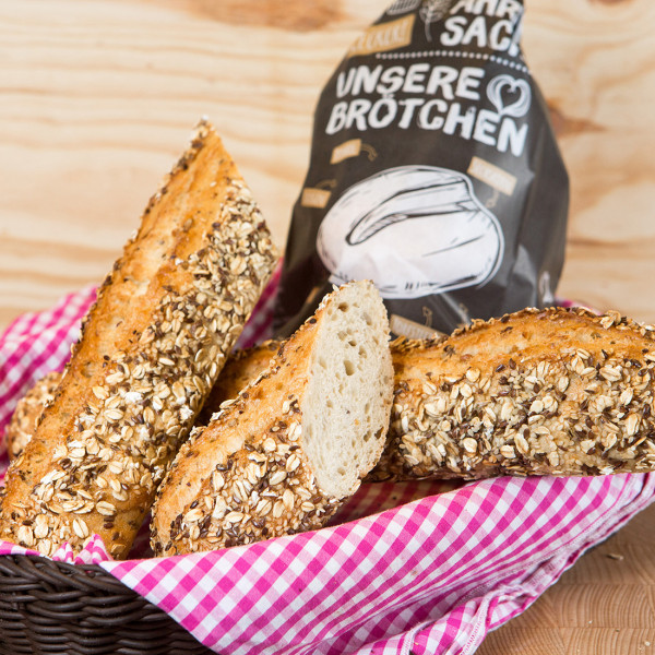 Halbgebackenes Dinkel Körnerbaguette