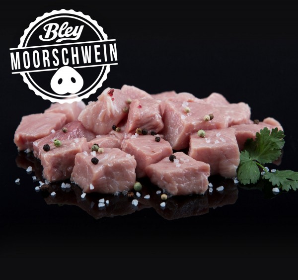 Moorschwein Gulasch