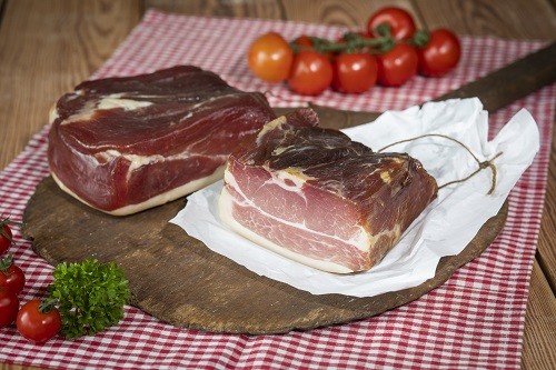 Luftgetrockneter Schinkenspeck, ca. 500g