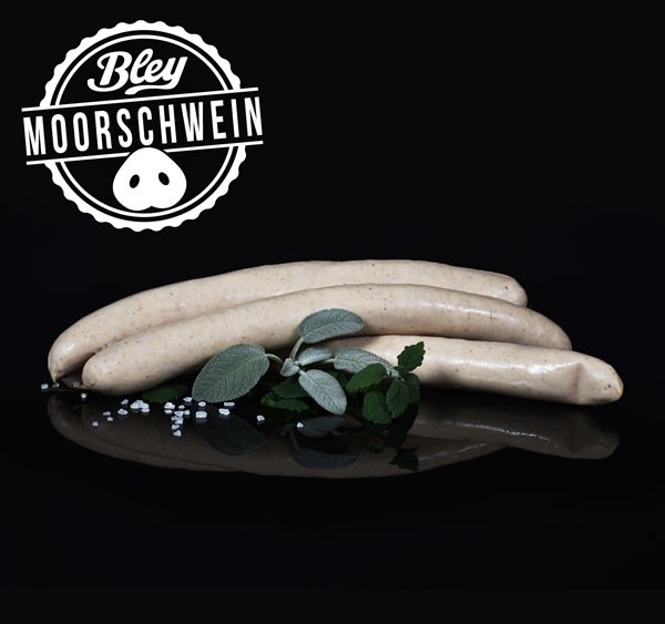 Moorschwein Bratwurst von Bley