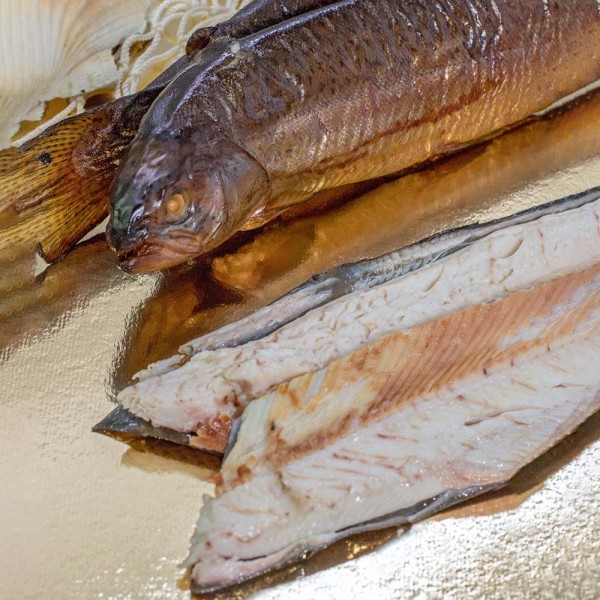 Forellenfilet, geräuchert