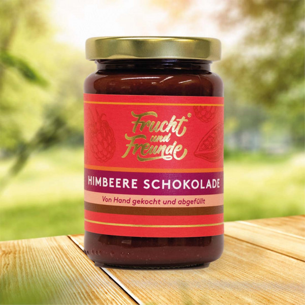 Himbeere Schokolade Fruchtaufstrich