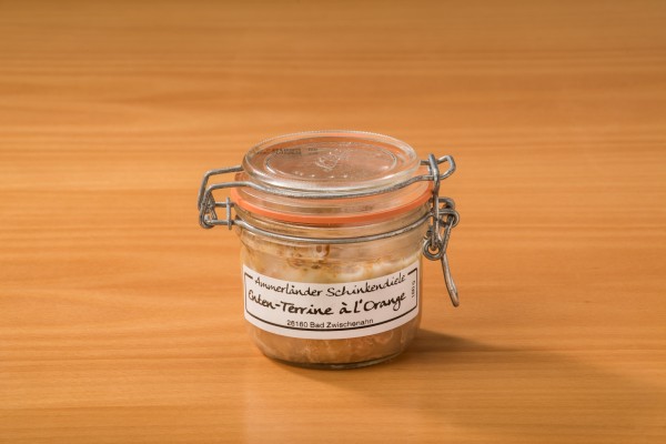 Enten-Terrine a´la´ Orange im 180g-Bügelglas