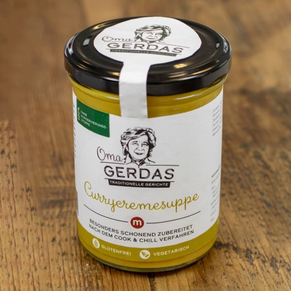 Gerdas Currycremesuppe