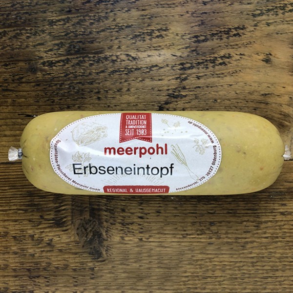 Erbseneintopf im Schlauch