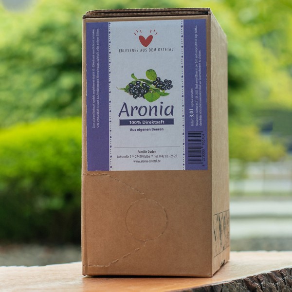 Aroniadirektsaft Bag in Box