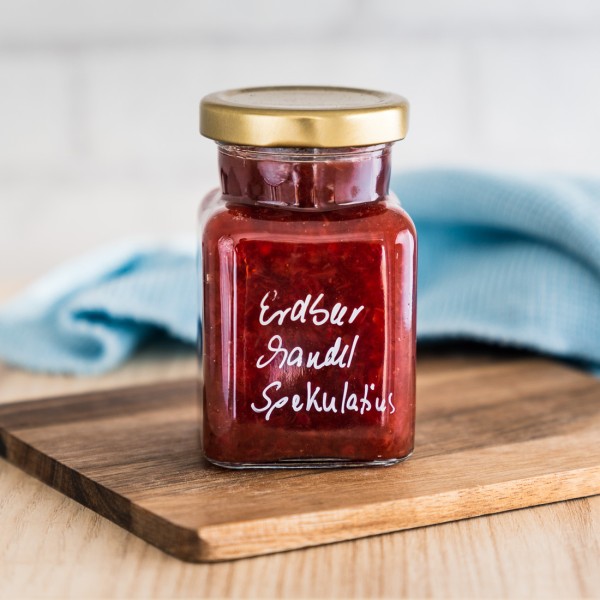 Fruchtaufstrich Erdbeer-Mandel-Spekulatius