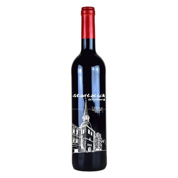 Rotwein "Lappan" Stadtblick Oldenburg